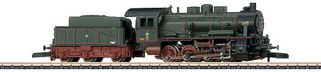 Marklin 88985 Z Scale Class G 8.1 0-8-0 - Standard DC -- Royal Prussian Railroad Administration K.P.E.V. (Era I, green, red)