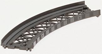 Marklin 8977 Z Scale Bridges -- Ramp Curved 5-3/4" Radius 45 Degree