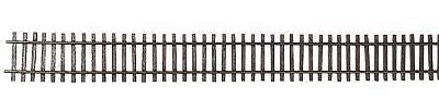 Micro Engineering 12104 HO Scale Standard Gauge Weathered Flex-Track(TM) - 3' Sections pkg(6) -- Code 83 Rail w/Wood Ties
