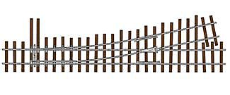 Micro Engineering 14403 On30 Scale Flex-Track(TM) Turnouts - Code 83 #5 -- Left Hand