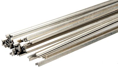 Micro Engineering 17070 HO Scale Code 70 Nickel Silver Rail Only -- Nonweathered 3' pkg(33)