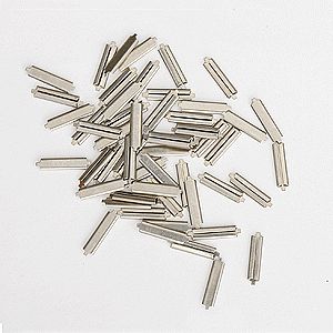 Micro Engineering 26070 All Scale Nickel-Silver Rail Joiners -- Code 70 pkg(50)