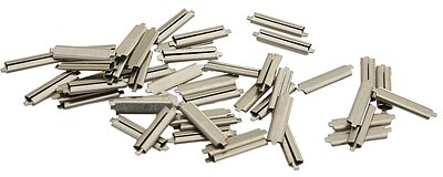 Micro Engineering 26083 All Scale Nickel-Silver Rail Joiners -- Code 83 pkg(50)