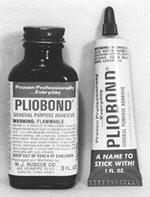 Micro Engineering 49101 All Scale Pliobond Adhesive - Bottle w/Brush Top -- 3oz 88.7mL