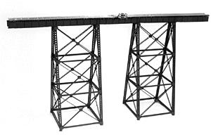 Micro Engineering 75514 HO Scale Tall Steel Viaduct -- Scale 150' 45.7m