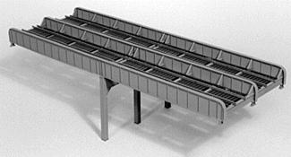 Micro Engineering 75523 HO Scale 100' Through Girder Bridge -- Double-Track