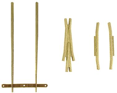 Micro Engineering 80316 HO Scale Turnout Parts Kit -- For #6 Code 83 Turnouts