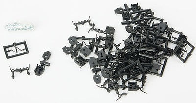 Micro Trains Line 110301 N Scale True-Scale Coupler -- Long Shank pkg(20) (black)