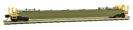 Micro Trains Line 13500000 N Scale 70' Husky-Stack Well Car with 48' Well - Kit -- Undecorated
