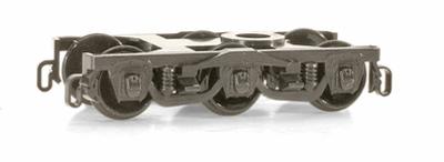 Micro Trains Line 302180 N Scale Passenger Car Trucks 1 Pair -- P-S 6-Wheel w/o Couplers