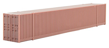 Micro Trains Line 46900002 N Scale 53' Corrugated-Side Container - Kit -- Undecorated (brown)