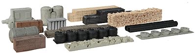 Micro Trains Line 49943997 N Scale Civil War Era Load & Accessory Pack -- Mixed Load 12 Pack