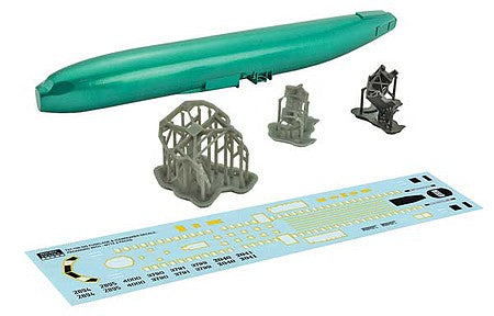 Micro Trains Line 49945906 N Scale 737 Fuselage Freight Car Load -- Painted with Decals, Ice Breaker and Supports