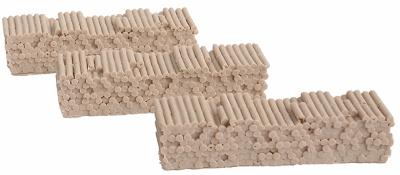 Micro Trains Line 79943917 Z Scale Pulpwood Loads -- Fits 40' Bulkhead Flatcars pkg(3)