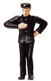 Merten 14 G Scale Steam Engine Crew -- Standing Engineer w/Arm Out Window