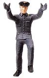 Merten 15 G Scale Steam Engine Crew -- Engineer/Fireman Climbing