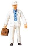 Merten 20 G Scale Standing Passengers -- Man w/Briefcase