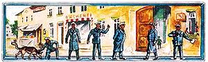 Merten 2246 HO Scale Emergency Workers -- Policemen