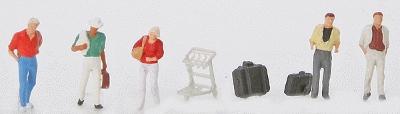 Merten 52550 N Scale Passengers -- Passengers pkg(5)