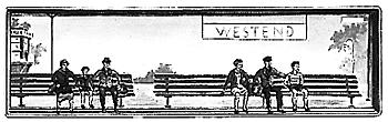 Merten 5865 N Scale Pedestrians -- Travelers - Sitting Groups