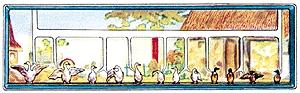 Merten 724 HO Scale Animals -- Geese on Land