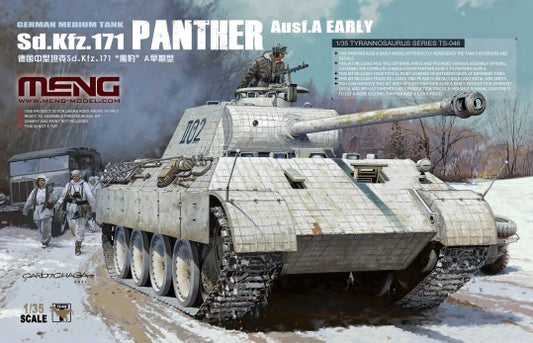 Meng Model Kits TS46 1/35 SdKfz 171 Panther Ausf A Early German Medium Tank