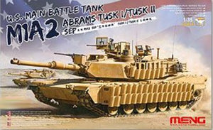 Meng Model Kits TS26 1/35 US M1A2 SEP Abrams Tusk I/II Main Battle Tank