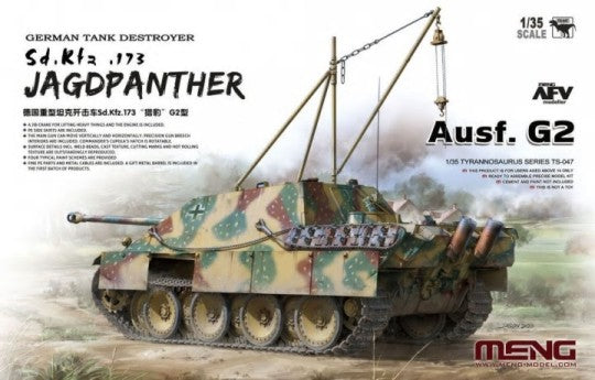 Meng Model Kits TS47 1/35 SdKfz 173 Jagdpanther Ausf G2 German Tank Destroyer