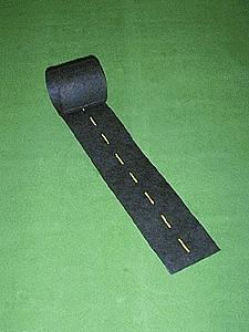 Mini Highways 201 HO Scale Straight Passing Zone - 6' 1.9m -- Yellow Dashed Line