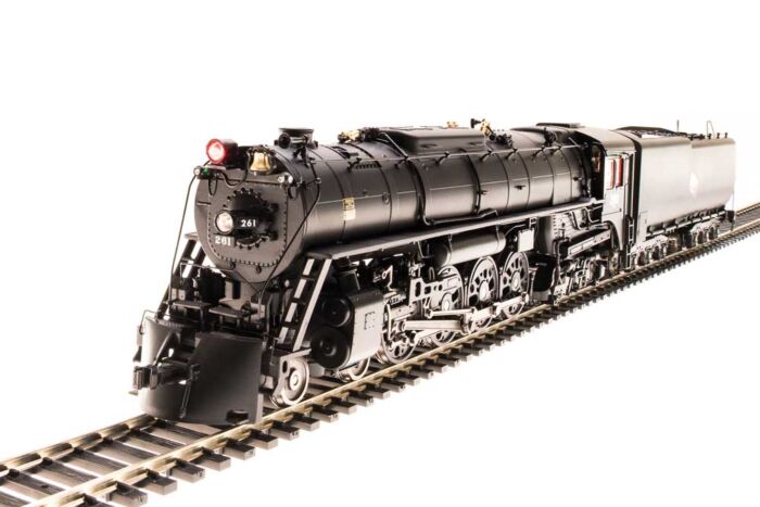 Broadway Limited 6490 HO Scale Milwaukee Road Class S3 4-8-4 - Sound and DCC - Paragon4(TM) -- Milwaukee Road #261 (black)