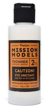 Mission Models Paints A2 2oz Bottle Acrylic Thinner/Reducer (6/Bx)