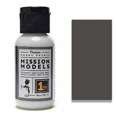 Mission Models Paints M1 1oz Bottle Metallic Burnt Iron 1 Acrylic Paint  (6/Bx)