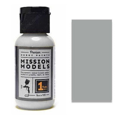 Mission Models Paints M5 1oz Bottle Metallic Duraluminum Acrylic Paint  (6/Bx)