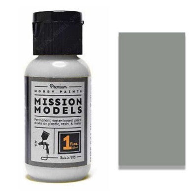 Mission Models Paints M7 1oz Bottle Metallic Dark Aluminum Acrylic Paint  (6/Bx)