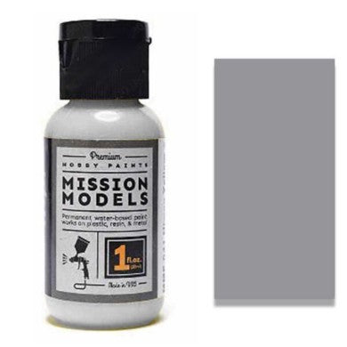 Mission Models Paints S3 1oz Bottle Grey Acrylic Primer (6/Bx)