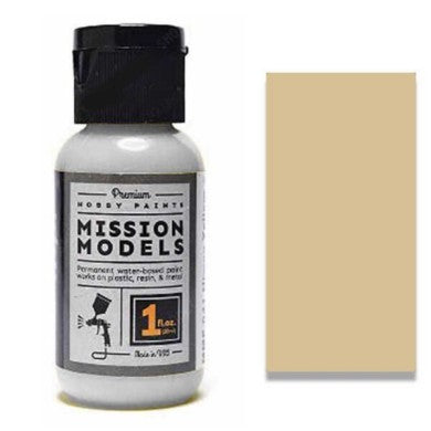 Mission Models Paints S6 1oz Bottle Tan Acrylic Primer (6/Bx)