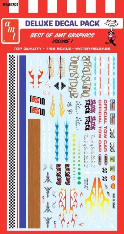 Polar Lights MKA52 1/24 Best of AMT Custom Graphics Decals Vol.1