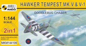 Mark I Models 144109 1/144 Hawker Tempest Mk V/V1 Aircraft (2 in 1)