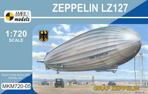 Mark I Models 72005 1/720 Zeppelin LZ127 Graf Zeppelin German Airship