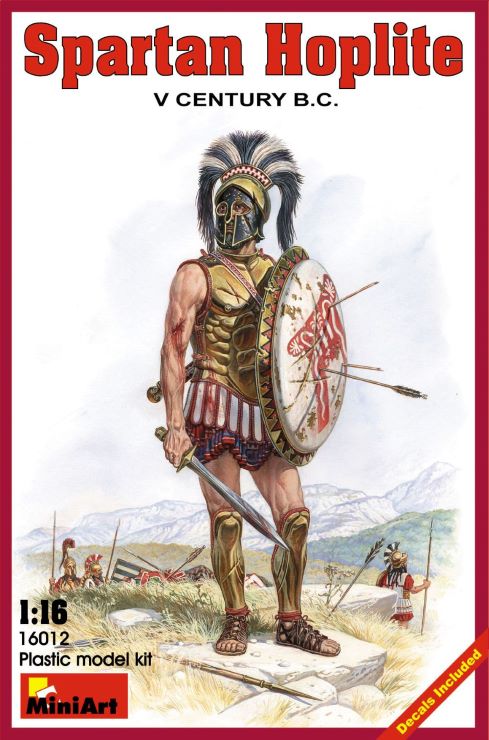 MiniArt 16012 1/16 Spartan Hoplite V Century BC