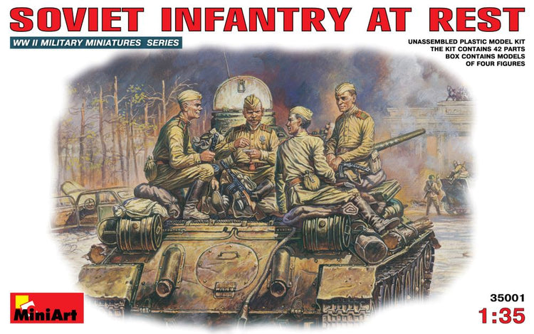 MiniArt 35001 1/35 Soviet Infantry at Rest 1943-45 (4)