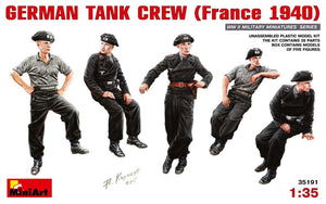 MiniArt 35191 1/35 WWII German Tank Crew France 1940 (5)