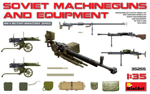 MiniArt 35255 1/35 WWII Soviet Machine Guns & Equipment