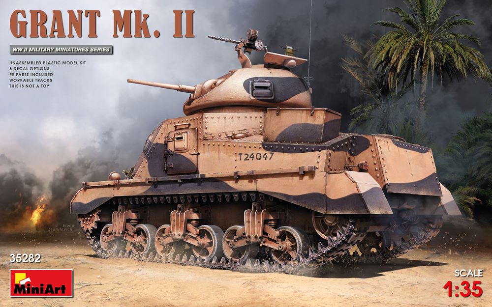 MiniArt 35282 1/35 WWII Grant Mk II Tank