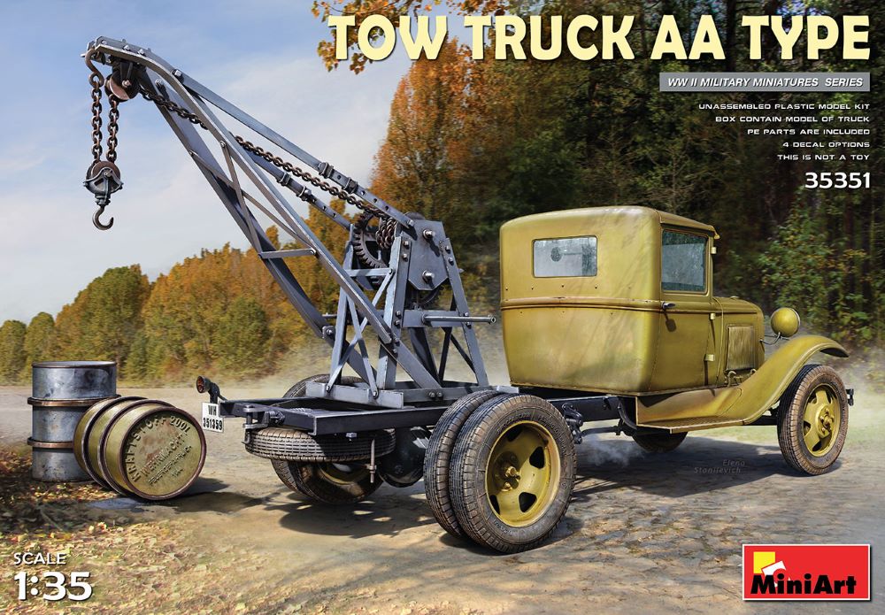 MiniArt 35351 1/35 WWII AA-Type Tow Truck