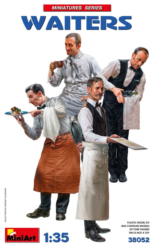 MiniArt 38052 1/35 Waiters (4)