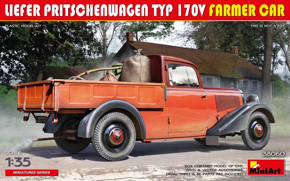 MiniArt 38060 1/35 Type 170V Farmer Flatbed Delivery Truck