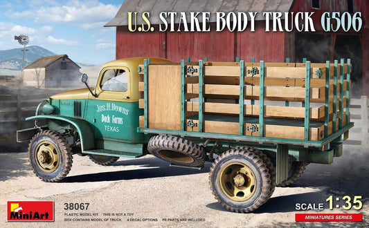 MiniArt 38067 1/35 US G506 Stake Body Truck