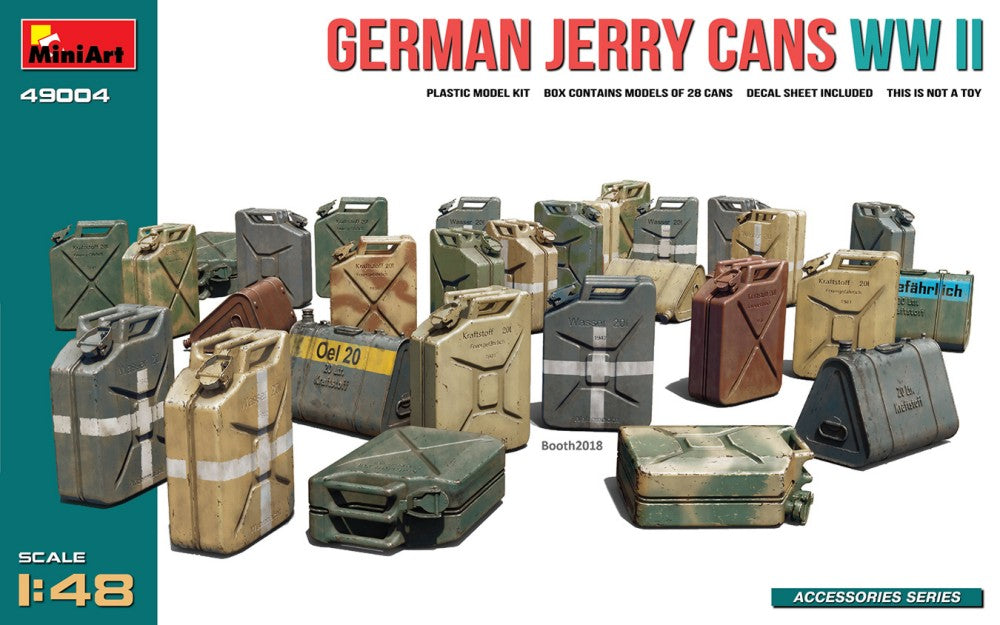 MiniArt 49004 1/48 WWII German Jerry Cans Set (28)