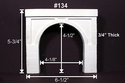 Monroe Models 134 HO Scale Clrkbg-B&O dbl tun portal